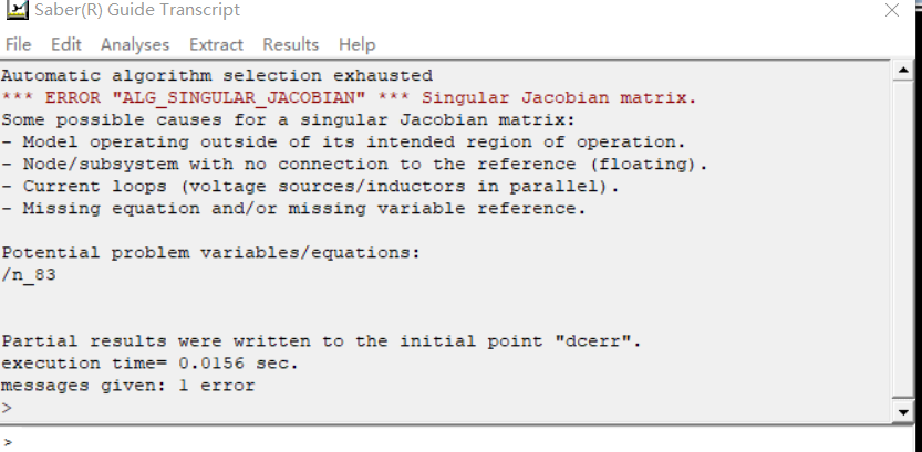 qucs error jacobian singular rectangular voltage qucs error jacobian singular rectangular voltage